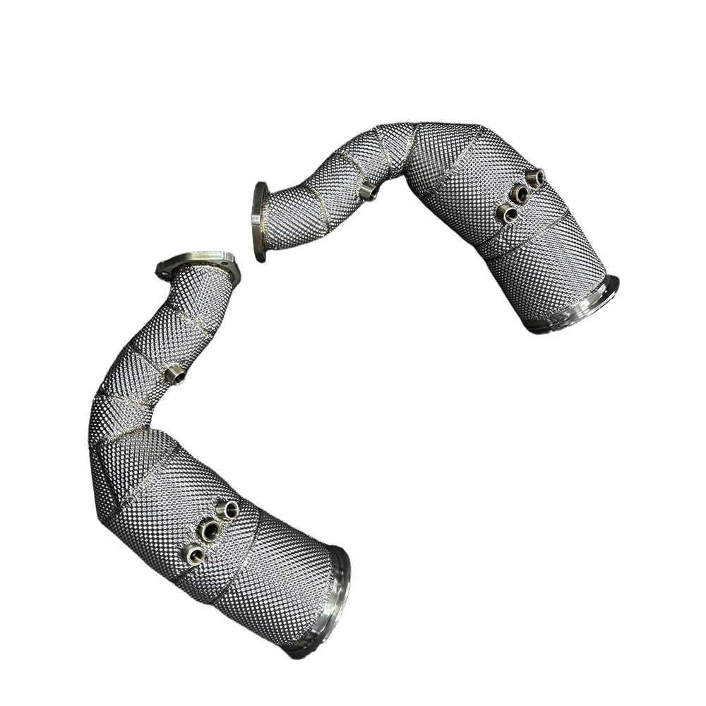 Stainless Steel Downpipe for S 2.9T 2019+ Exhaust System Performance Downpipe Muffler With OPF - view 6
