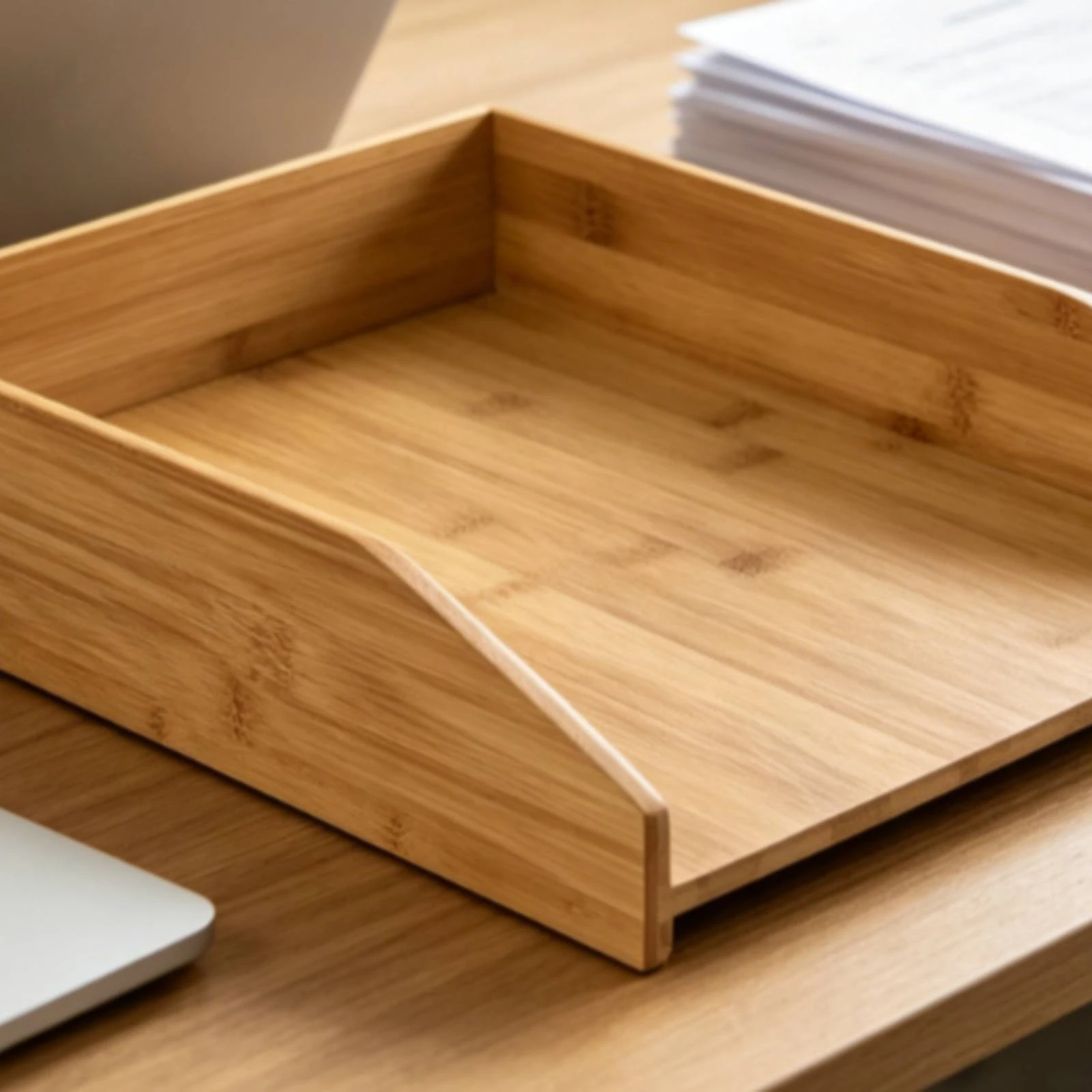 Corbeille à lettres en bambou  - Letter Tray Desk avis et prix