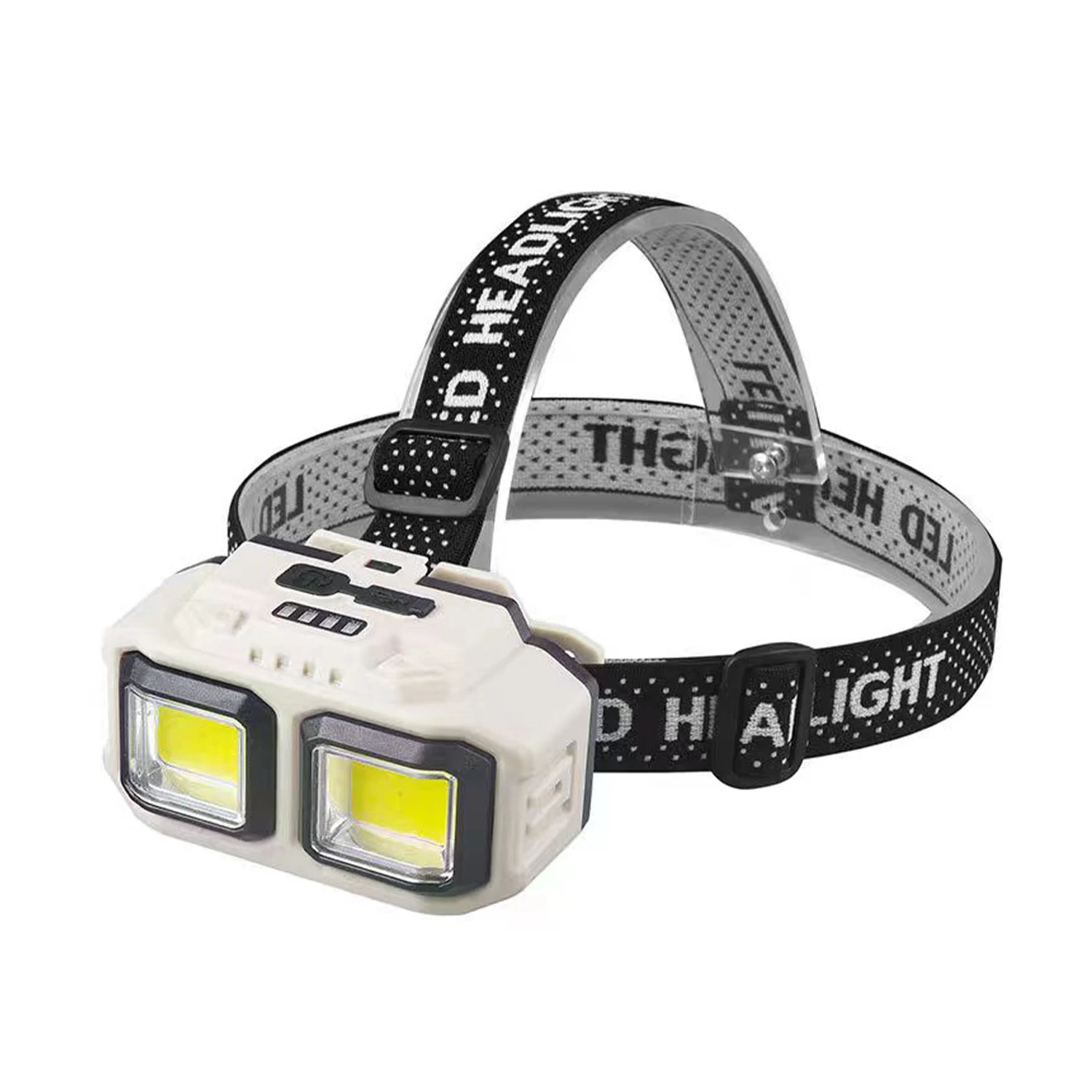 COB Sensor Headlamp LED Head Light Camping Fishing Mining Light Lamp Torch Flashlight Waterproof Headlight USB Rechargeable