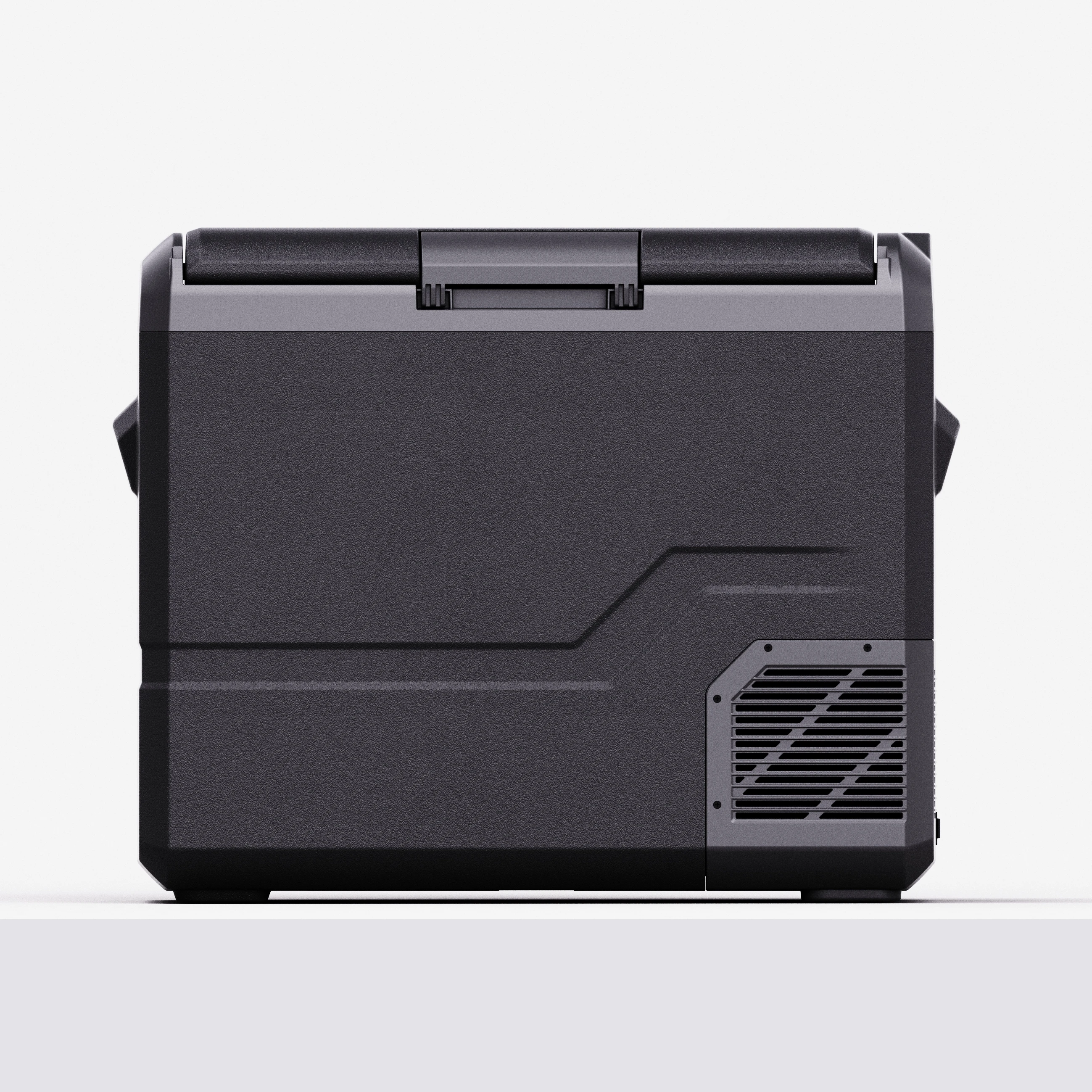 2025 High Quality New Arrival 50L Compressor Electric 12V 24V Plastic Fridge for Car Vehicle Home Hotel Outdoor RV Portable