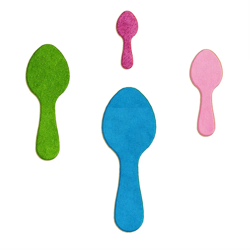 Four Specifications Cartoon Tableware,Small Spoon,Plastic Molds,Cake Fondant Tools,Cookie Sushi and Fruits Cutters