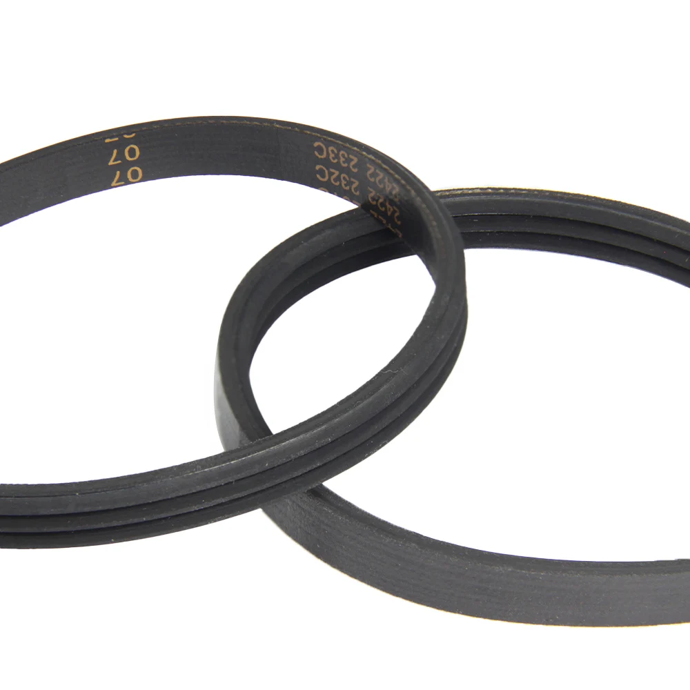 2pcs Drive Belt for Black Decker KW712 Type 1/ Type 2 650W Planer Power Tools Spare Parts V-belt