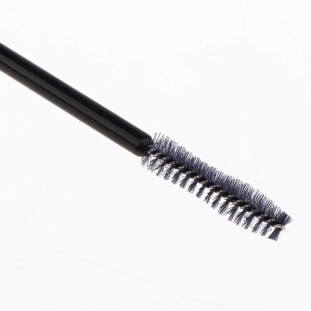 2 tubos vazios de rímel de 8 ml com inserções de borracha e funis para óleo de rícino,