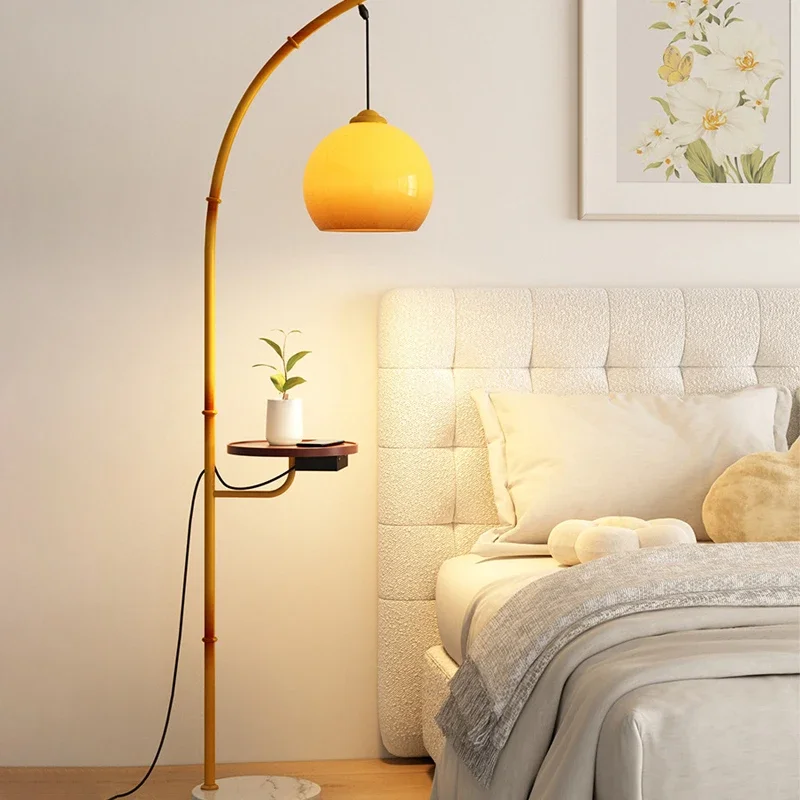 TEMAR Nordic Floor Lamp Modern Family Iiving Room Bedroom Homestay Creativity  LED  Decorative Standing Light