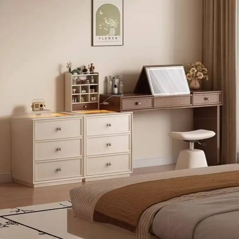 Accessories Natural Vanity Desk HighEnd Decoration Lounges Corner Vanity Desk Standing Essentials Coiffeuse De Chambre Furniture