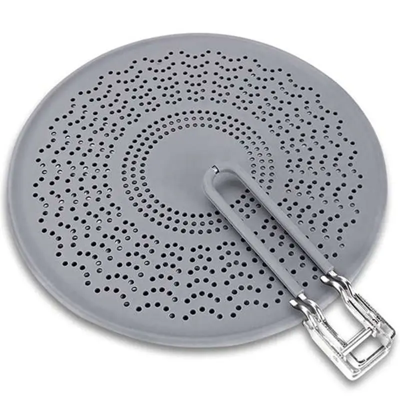 

ABXF-Силиконовая защитная сетка от брызг - многофункциональный экран для защиты от масла и жира с ручкой для удобного хранения