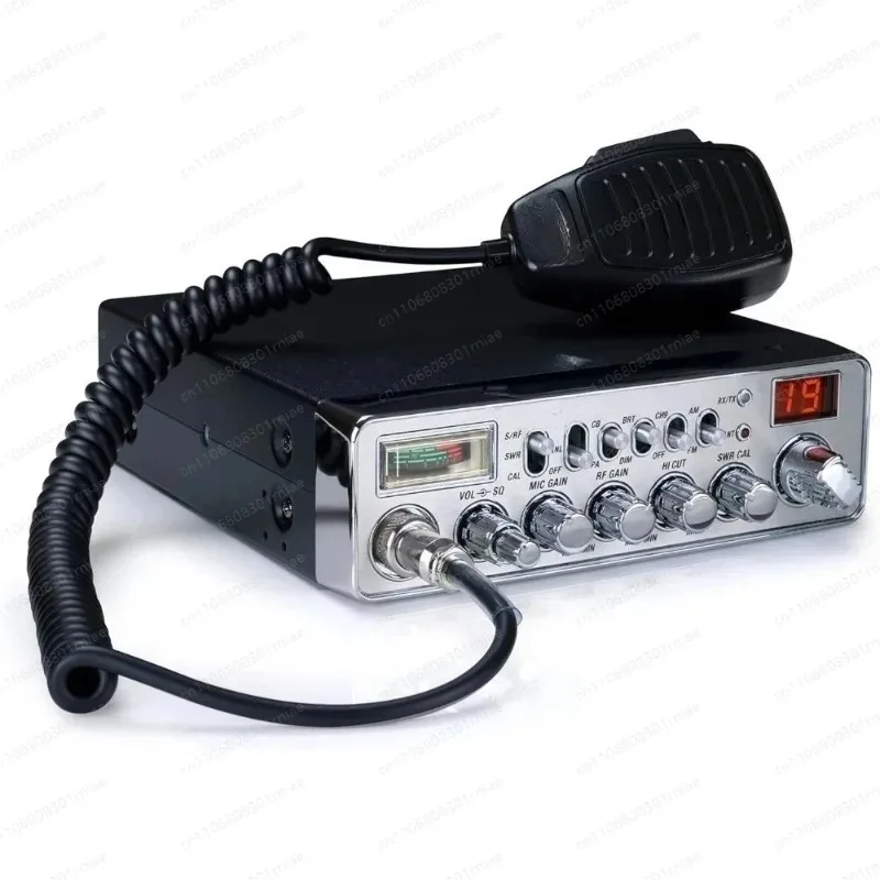 NEW Professional 40-Channel CB Radio with Dual-Mode AM/FM,Integrated SWR Meter,RF/Mic Gain Control&Instant Channel 9-Hot Sale.