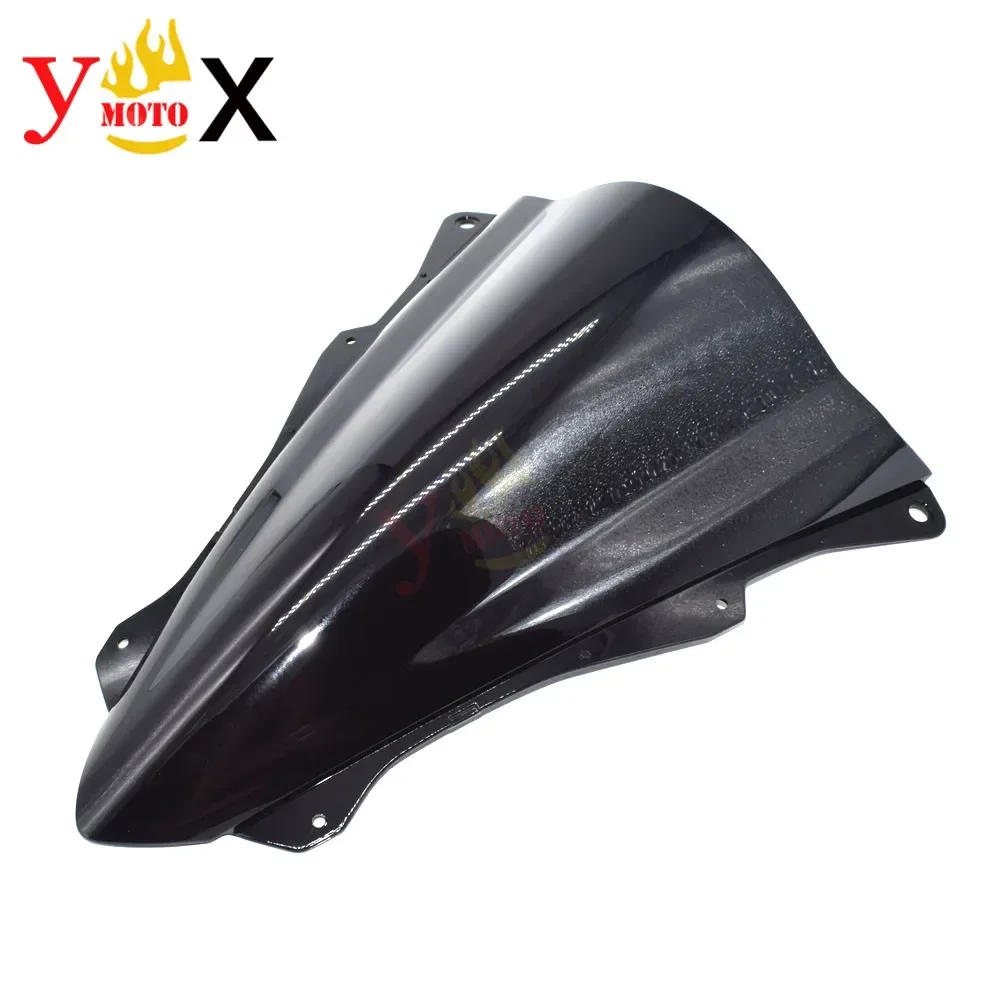 ZX25 R 20-23 أسود/واضح الزجاج الأمامي للدراجات النارية الزجاج الأمامي هدية الزجاج الأمامي لكاواساكي نينجا ZX25R 2020-2023 2021 2022 #2