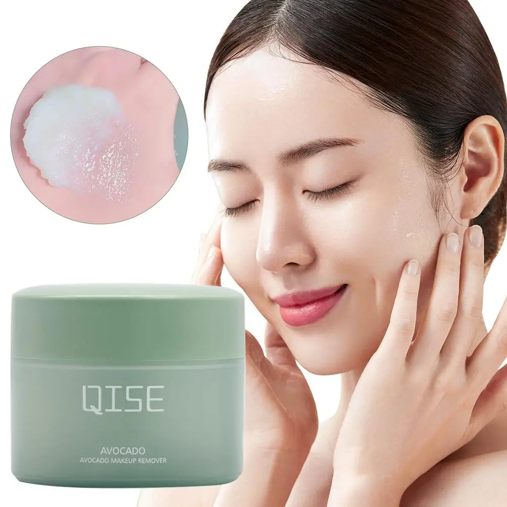 100g Avocado Cleansing Cream Clear And Gentle Deep Cleaning Gel Mashed Daub-Type Makeup Remover Potatoes N4Q2