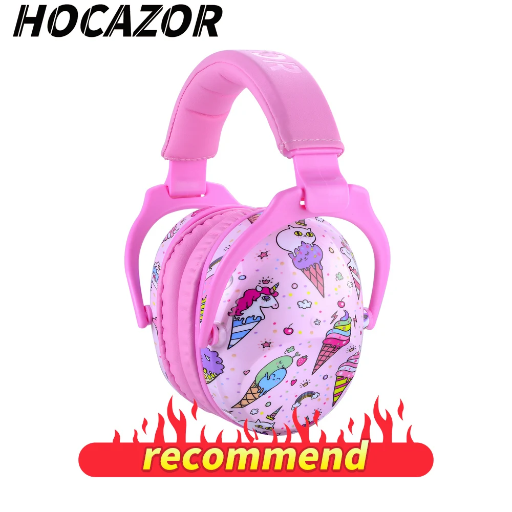 Imagem -01 - Hocazor-ear Muffs For Children Proteção contra Ruído Protetores de Segurança para Crianças Defensores Auditivos Problemas Sensoriais Redução de Ruído hocazor ear muffs for children protecao contra ruido protetores de seguranca para criancas defensores auditivos problemas sensoriais reducao de ruido 01