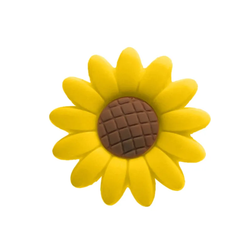 1/25 Stück gelbe Schuhanhänger, Blumen, Früchte, Stern-Schuhdekorationen, Bananen-, Birnen-, Chrysanthemen-Pins für Frauen und Mädchen, gelbe Pins – Detail 11