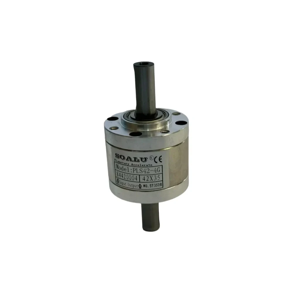 42mm Double Shaft Axis Planetary Speeder Speed up or Speed Reducer Gearbox 1:3 1:4 PLS42
