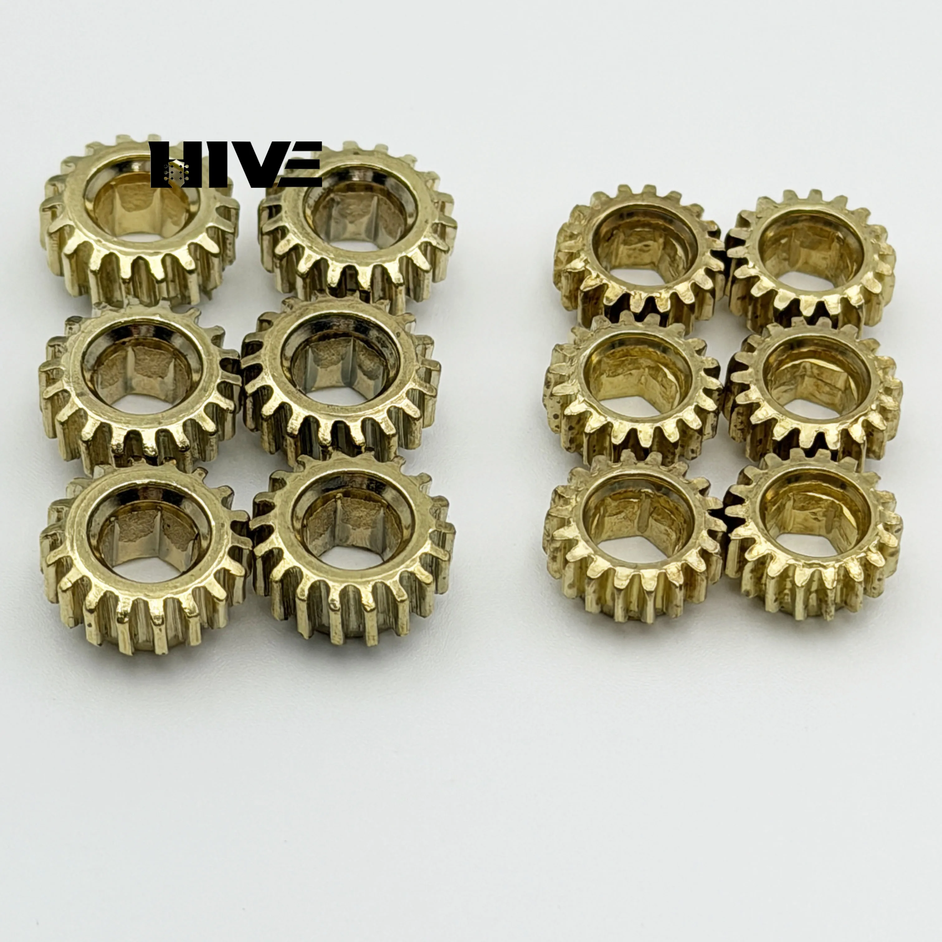 

10Pcs/set High-Precision Iron Guitar Gear Screws 1:15/1:18 Gear Hexagonal Hole Guitar Tuning Bolts Headstock Accessories