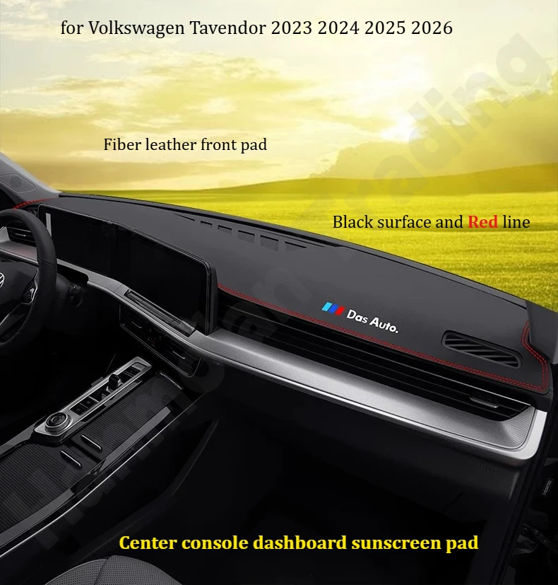 

for Volkswagen Tavendor 2023~2025 Interior modification accessories/center console dashboard sunscreen pad/auto parts