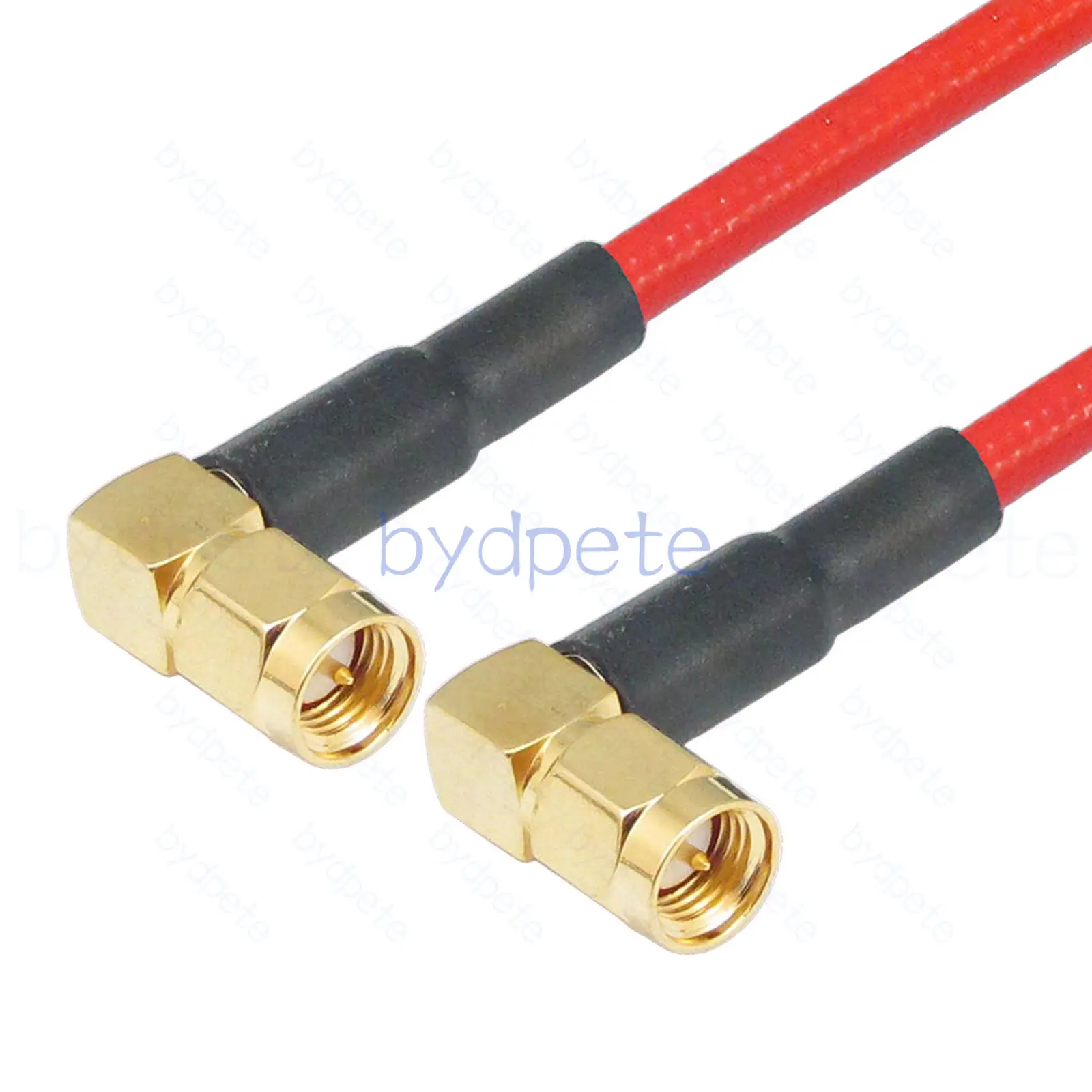 

RG402Red Semi Flexible SMA Male to Male Plug Two 90 Degree 3G 4G Low Loss Coaxial Cable RF 50ohms High Quality Tangerrf