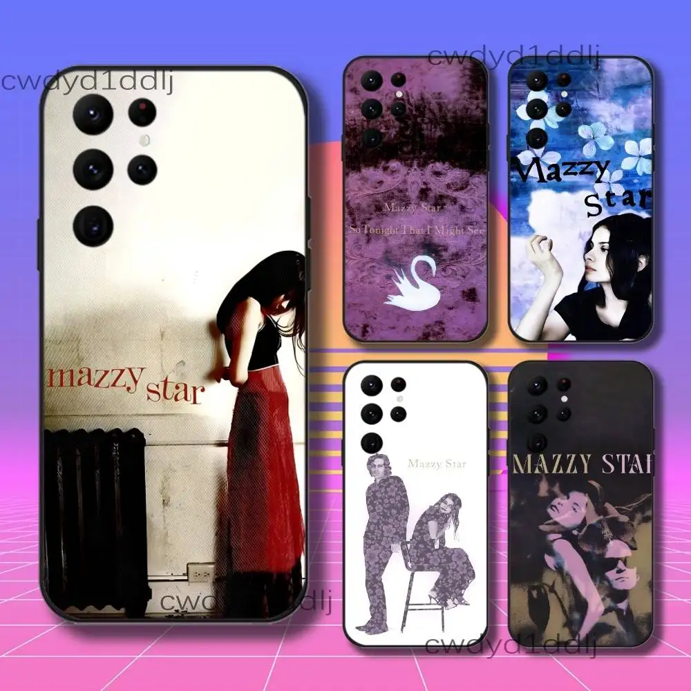 

M-Mazzy Star Among My Swan Phone Case For Samsung S10,S21,FE,S21 ,S26,S25,S24,S23,Ultra,S9,S22,Plus Black Shell Cover