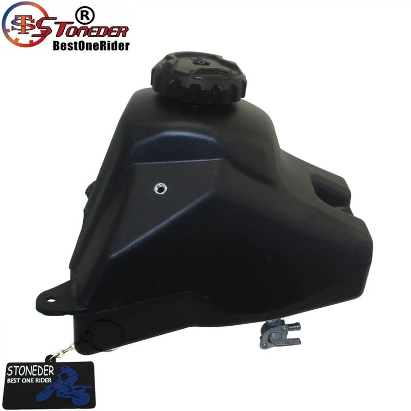 STONEDER Motorcycle Gas Fuel Tank For Honda XR50 CRF50 50cc - 160cc Pit Dirt Bike