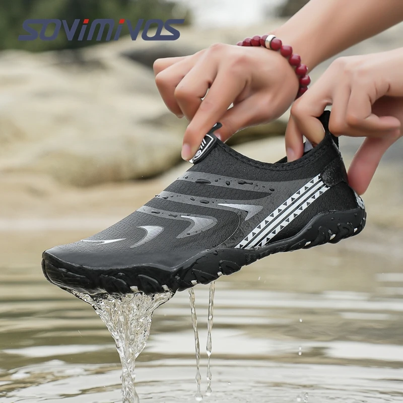 Upstream Shoes Women Outdoor Quick drying Trekking Hiking Aqua Shoes for Man Woman Breathable Luxury Summer Water Sneakers