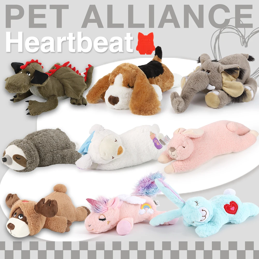 11 Halloween dog toys, plush dog toys with heartbeat, dog birthday gifts, rich dog educational toys, behavioral training aid toy