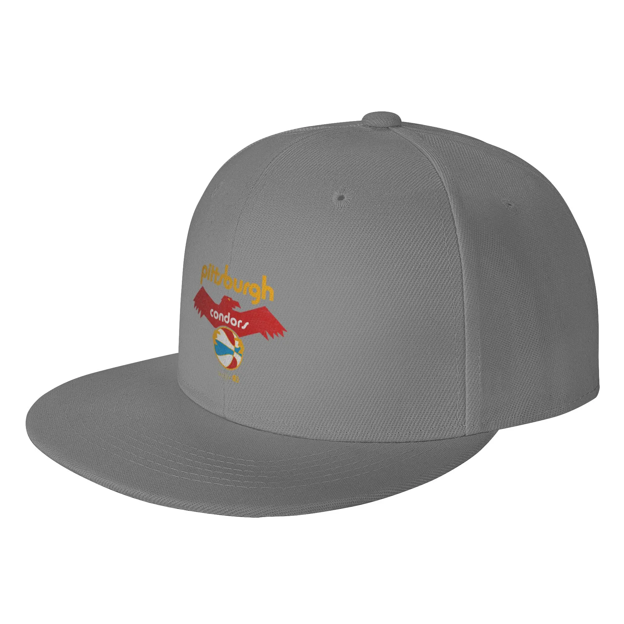 Fashion Pittsburgh Condors Flat Brim Sun Hat  Denim Street Hat Caps For Men