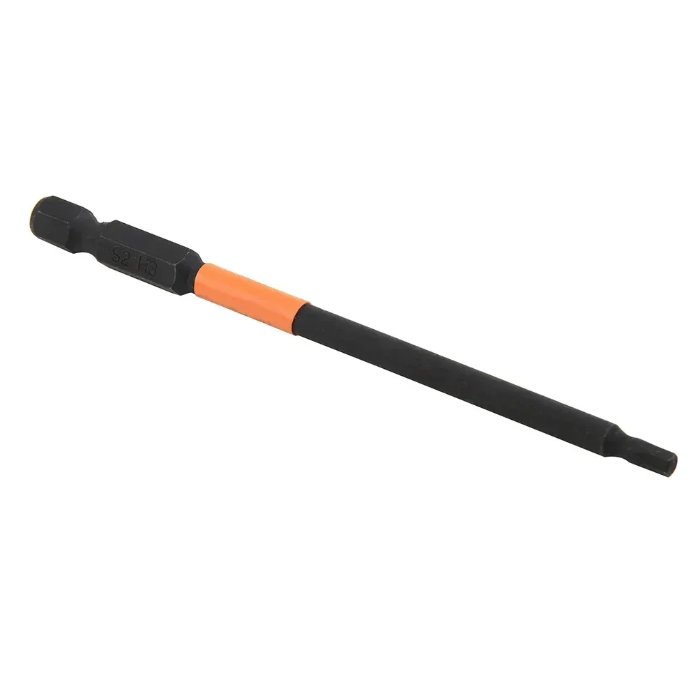 1 Stück 50/100 mm Sechskantschlüssel Bohrer 1/4 Zoll Schaft Schnellspanner Magnetischer Schraubendreher Bit H1,5 H2,5 H3,0 H4,0 H5,0 H6,0