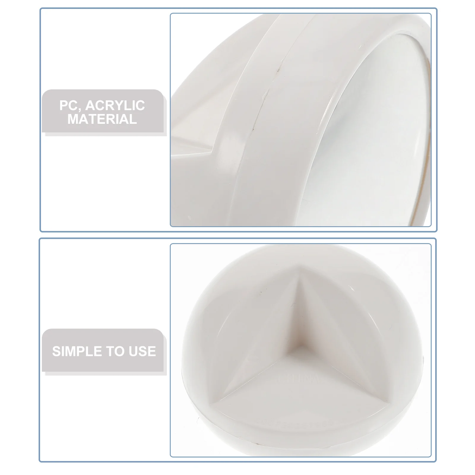 Personal Work Desk Screen Rearview Mirror Desktop Acrylic Computer Rear-View Office Magnifying