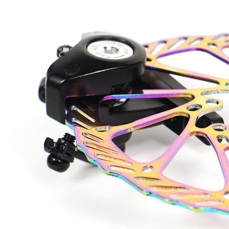 ZOOM Road Bike Mechanical Disk Brake Caliper 140mm 160mm Aluminum Alloy Bicycle Flat Mount Disc Brake Caliper DB580