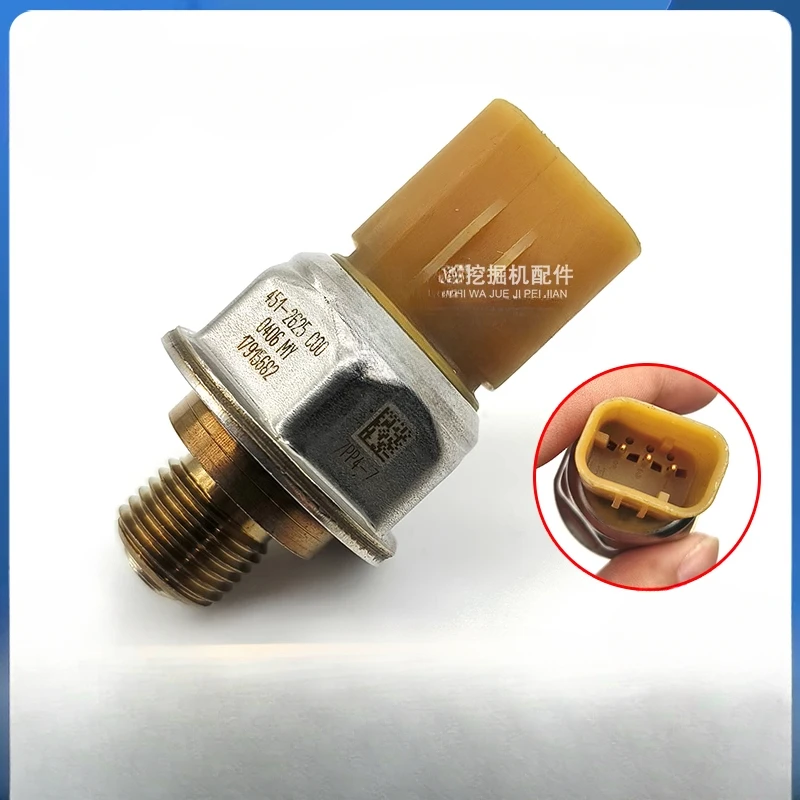 

Excavator Parts Carter CAT374 385 395E 390F Fuel Common Rail Pressure Sensor 451-2625