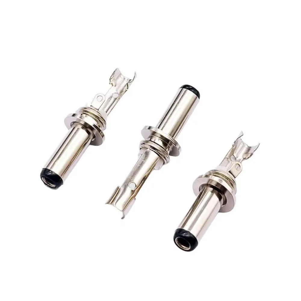 

DC Power Male Connector Assembly-type Plug 5.5x2.1mm DC Power Connector Plug-in Type for LED/CCTV/Adapter 10PCS