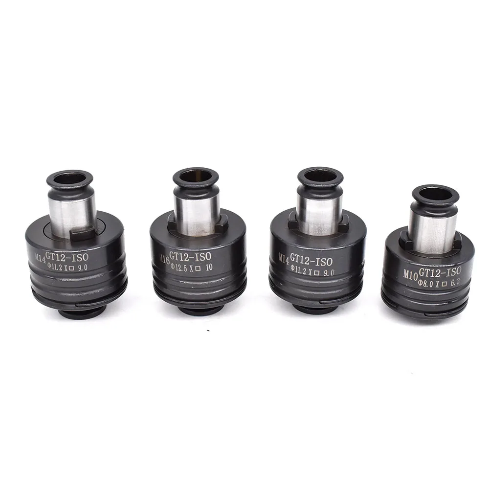 Imagem -05 - Mudança Rápida Tapping Chuck Gt12 Torneiras Pinça Proteção contra Sobrecarga Ferramenta Telescópica Iso Jis Din Máquinas-ferramentas Cnc m2 m3 m4 m6 M10