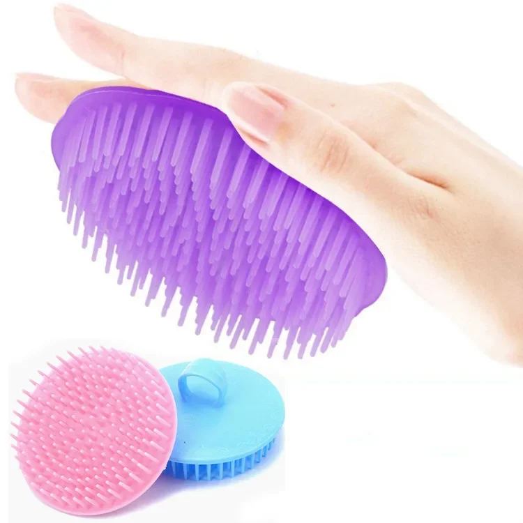 1Pcs Plastic Shampoo Head Scalp Hair Massager   Comb Bath  Brush  SPA Shower