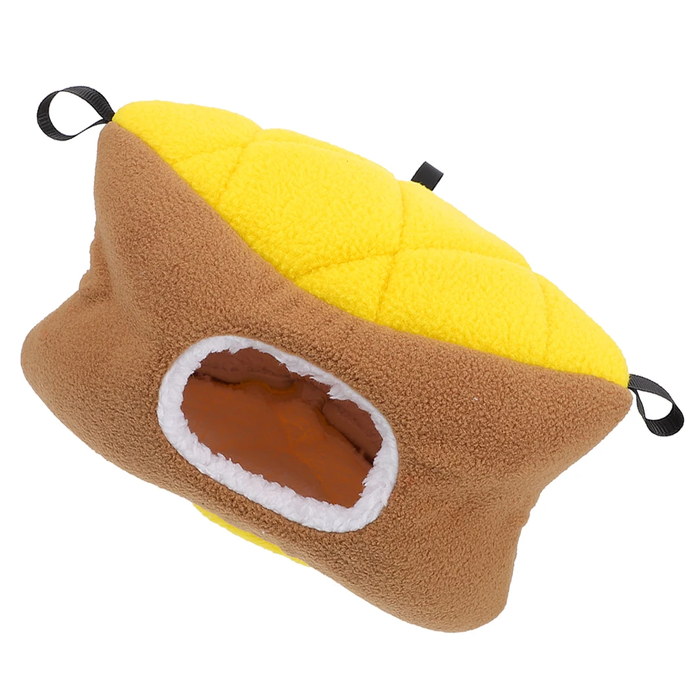 

Pet Cotton Nest Hammock Warm House Winter Cage Hanging Bed for Parrot Ferret Bird Accessories Small Pet House Soft Safe