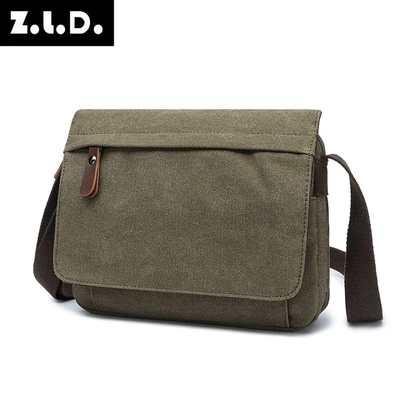 

Износостойкая и водонепроницаемая холщовая сумка, мужская откидная крышка, большая вместимость, многофункциональная дорожная сумка через плечо.