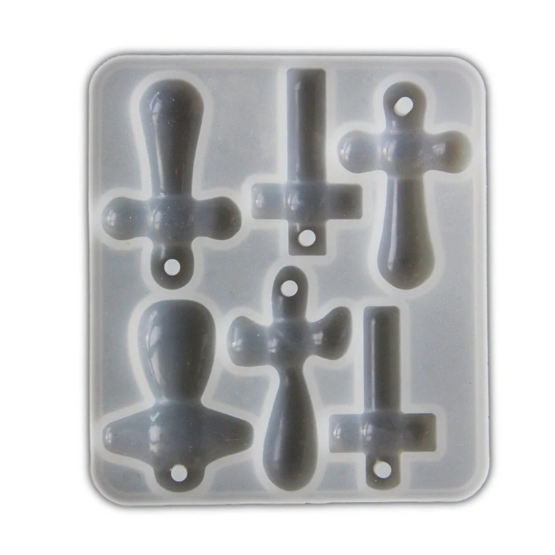 Craft Pendant Molds Keychain Jewelry Moulds Religious Moulds Silicone Texture Hand-Making Accessories R3MC