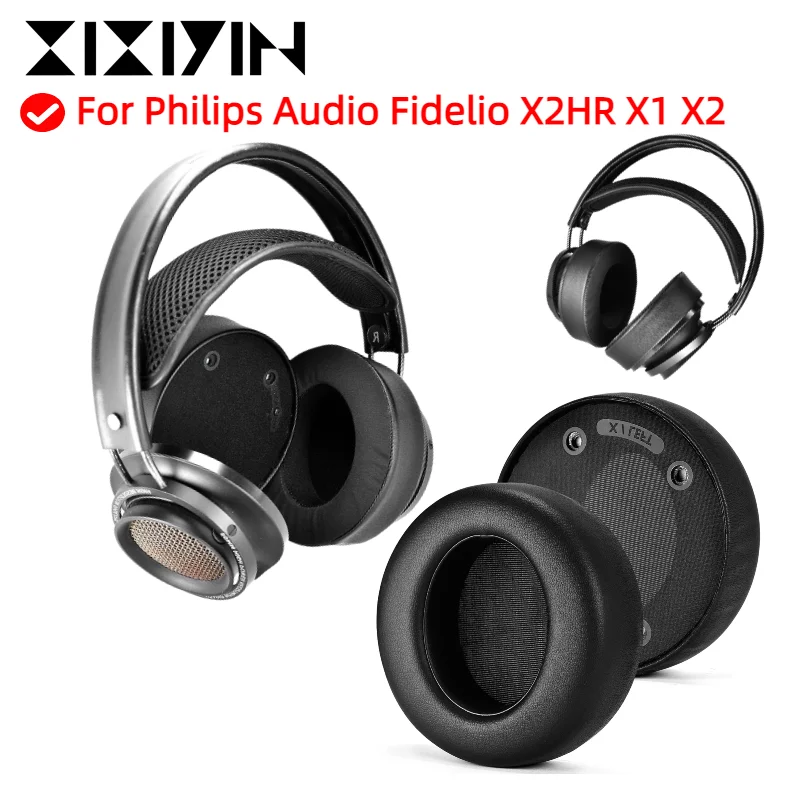 

For Philips Audio Fidelio X2HR X1 X2 Headset Ultra-soft Cover Replacement Ear pads Cushion Earbuds