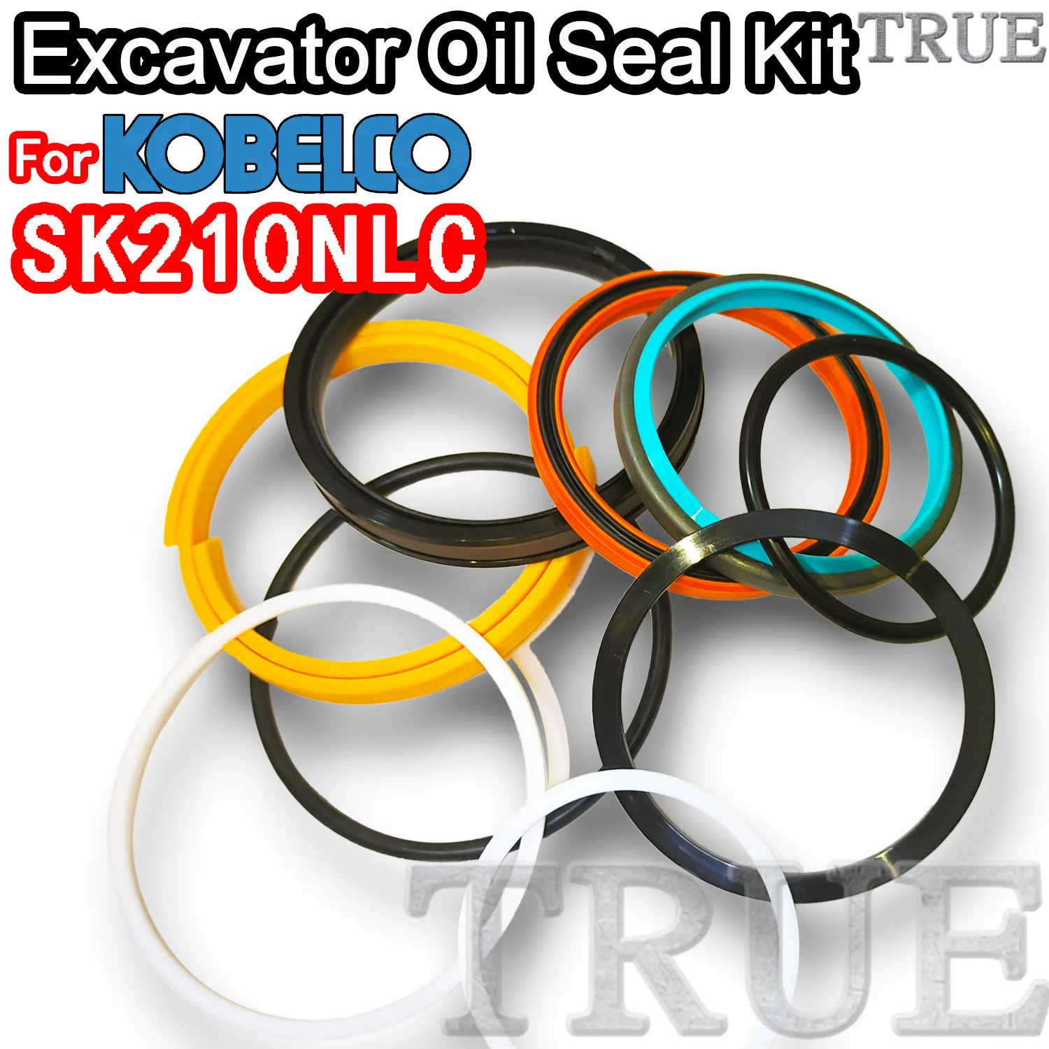 

For SK210NLC KOBELCO Oil Seal Excavator Repair Kit O-ring Cylinder BOOM ARM Bucket Hydraulic Pump Digger Clamshell Shovel Adjust