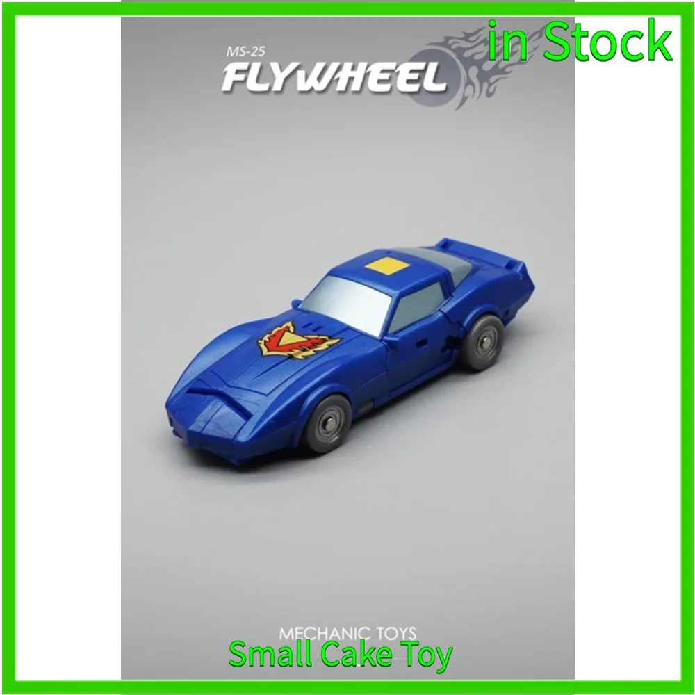 في المخزون MFT لعبة ميكانيكي MS-25 يطير عجلة MS25 المسارات صغيرة الحجم للتحويل لعبة روبوت الشكل مع صندوق ألعاب شخصيات الحركة
