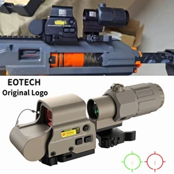 Eotech High Quality G33/G43/G45 3X 5X Magnifier Optical Rifle Scope with Flip To Side Picatinny Rail QD Mount 558 Red Dot Sight