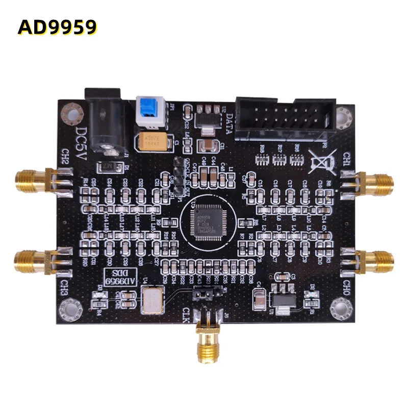 Module AD9959, Source de Signal RF, générateur de Signal à onde sinusoïdale multicanal, Phase réglable
