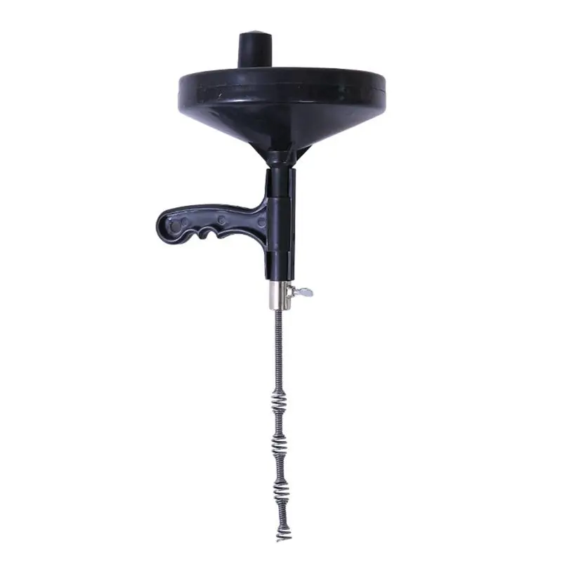 

AA81-Plumbing Snake Drain Auger, Heavy Duty Pipe Clog Remover With Gloves,For Bathroom,Kitchen And Toilet Snake Drain Cleaner Du