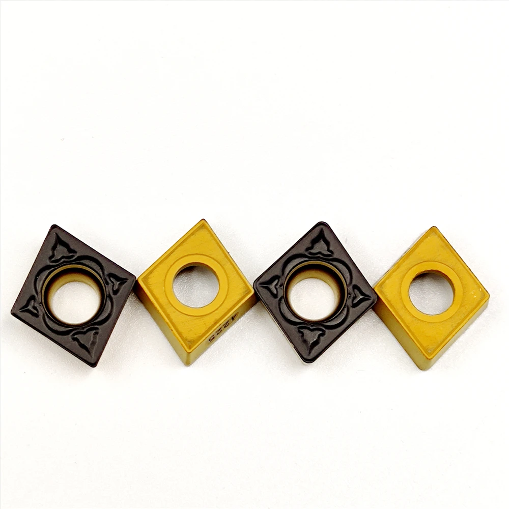Imagem -04 - Metal Carbide Insere Peças Ferramenta de Torneamento de Metal Torno Rosto Fresa Ccmt 09t304 Ccmt09t308 pm 4225