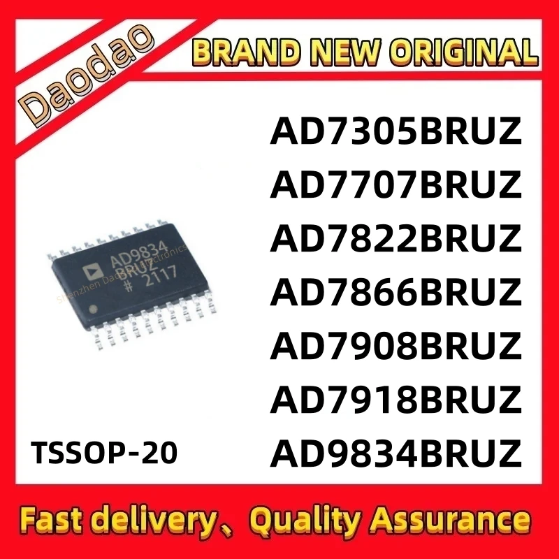 

Quality New AD7305BRUZ AD7707BRUZ AD7822BRUZ AD7866BRUZ AD7908BRUZ AD7918BRUZ AD9834BRUZ IC MCU chip TSOP-20