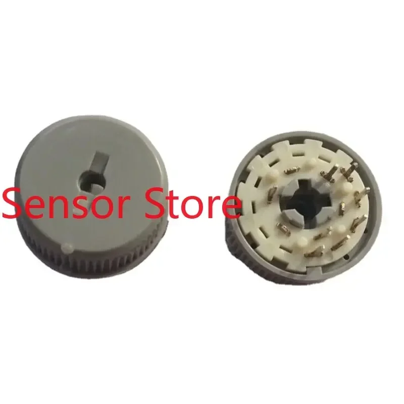 

10PCS Miniature Knob Type Rotary Switch 4 Gears 8 Feet Instrument Adjustment Volume Key