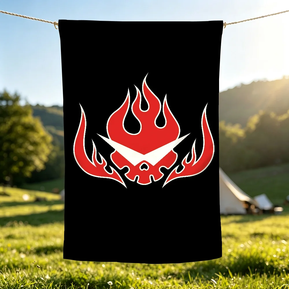 Anime G-Gurren L-Lagann Flag Personalized Banner For Football Festival Gym Outdoor Garden Sports Party Gift Decor Banner