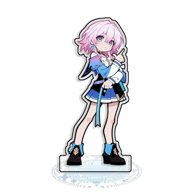 For Standing Sign Honkai Star Rail Dan Heng Herta Firefly Acrylic SelfMade Cute Anime Game Desktop Decoration Toy Fans Gift 15cm
