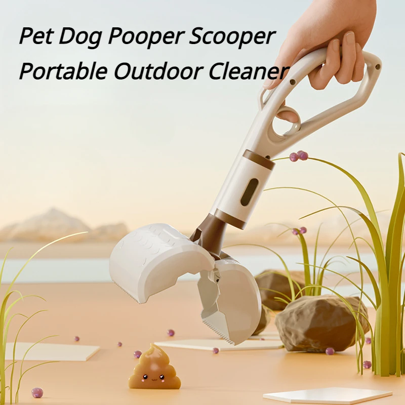 

Pet Dog Pooper Scooper Portable Outdoor Cleaner Garbage Picker Poop Bag Collection Convenient Cleaning Tools Dog Poop Collector