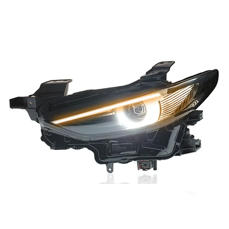 Car For Mazda 3 Axela Headlight 2020-2024 Upgrade Modified to New DRL Dynamic Turn Signal LED Headlight Auto Accessories