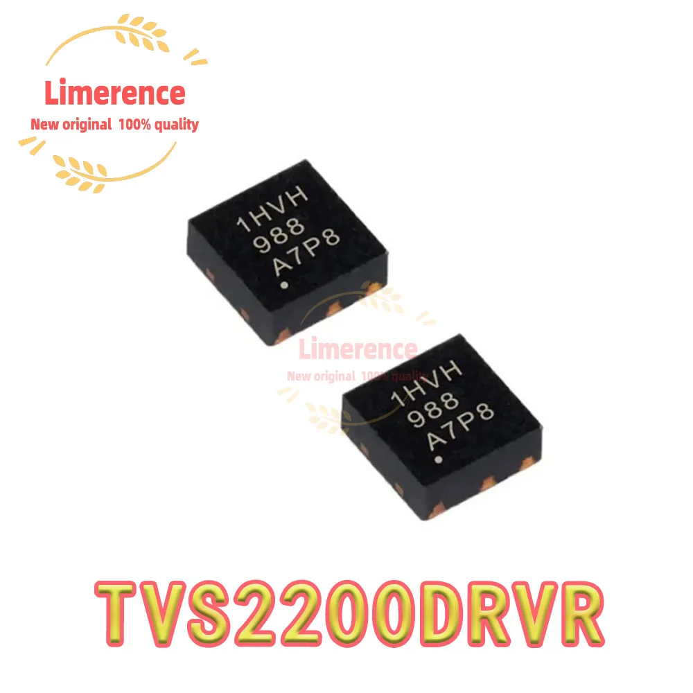 

(5-10piece)100% New TVS2200DRVR TVS2200 1HVH IHVH QFN-6 Chipset