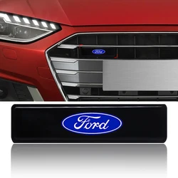 Car Styling  Car Front Hood Grille Logo LED Light For Ford Focus Mondeo MK1 MK2 MK4 MK3 Fiesta ST Line Transit Escape Fusion