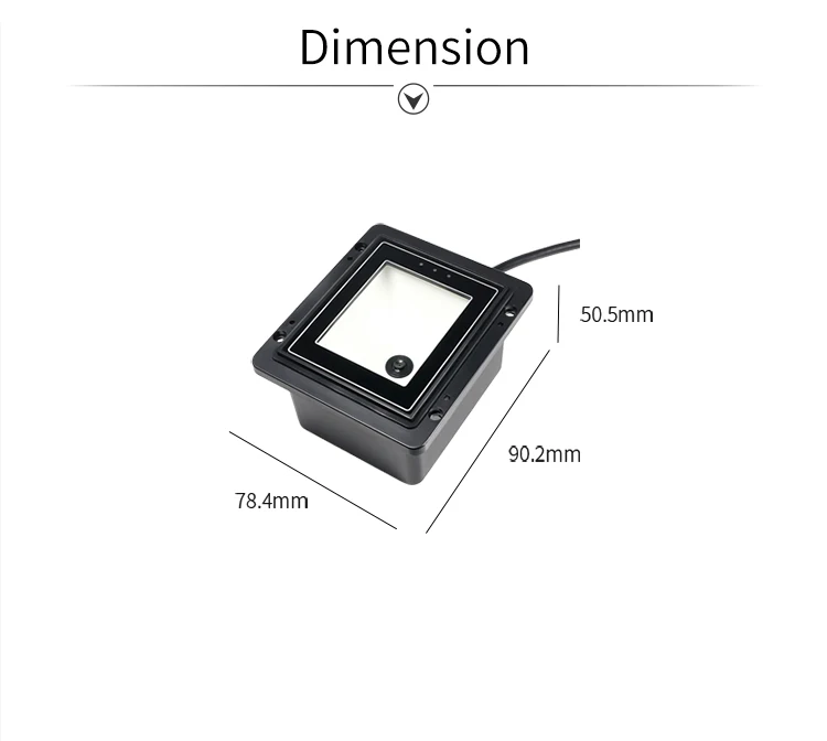 EP8200 2D QR Embedded Barcode for Kiosk, Bus Ticket Validator POS Terminal, Access Control IP65 Lector Codigo De Barras